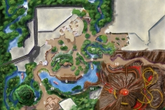 Adventureland Tour Map