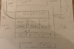 Taste Lab Layout Sketch