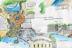 Seaworld Entrance plan